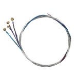 4pcs a cordes de violon e - a - d - g core acier + nickel wound exquis instruments de musique a cordes ...