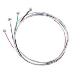 4pcs un ensemble de cordes de violon e - a - d - g noyau en acier nickel