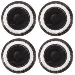 4pcs guitare tonalit et volume vitesse boutons de contrle de chapeau haut de forme cloche pour lp, ...