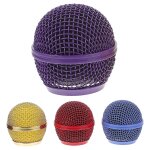 4pcs microphone grille tte micro tte de boule maille grill micro maille couverture remplacements compatible ...