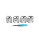 4pcs professionnel m�tal guitare tonalit� volume potentiom�tre chapeau chapeau pi�ces de guitare bouton ...