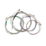 4pcs / set upright strings double strings 4 / 4 3 / 4 1 / 2 1 / 4 1 / 8 taille 1th 2rd 3nd 4st cordes ...