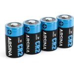 4x piles cr2 3v lithium pour appareil photo, camra et bien plus - pile cr2 tanche et durable - pile ...