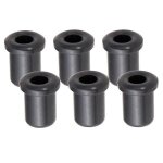 4x6pcs guitar string mounting ferrules through body bushing for guitar black 4x6pcs guitar string mounting ferrules through body bushing for guitar black
