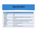 5. 8g 48ch 2w fpv vtx + cmos 1200tvl cam + fpv antenne transmetteur audio vid�o 2000mw micro int�gr� ...