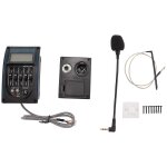 5 bandes guitare acoustique micro eq pr�ampli lcd tuner egaliseur avec micro lc - 5