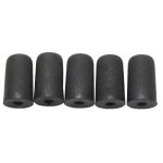 5 pcs cello endpin tip protector rubber cello tail pin case tip cap protector non - mat pour violoncelle ...