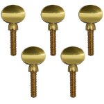 5 pcs or cuivre clarinette saxophone saxophone manche serrage vis soprano alto t�nor bois instrum
