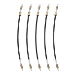 5 pcs / pack nylon violon queue gut cordon string pour 3 / 4 4 / 4 violons instrument de musique accessoire ...