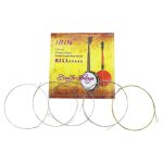 5 pcs / set bj11 banjo string en acier inoxydable enduit de cuivre alliage roul (. 009 - . 020)