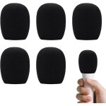 5 pièces housse de microphone en mousse epaisse, mousse micro anti bruit, bonnette micro en mousse, mousse ... 5 pièces housse de microphone en mousse epaisse, mousse micro anti bruit, bonnette micro en mousse, mousse ...