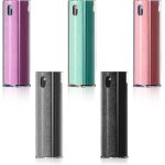 5 pices nettoyant ecran portable 2 - en - 1, spray 10, 5 ml + chiffon microfibre intgr, nettoyant ...