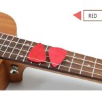5 pices / ukull pick color doux feutre plectre mdiateur ukull accessoires pour concert soprano ...