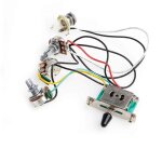 5 - way switch 500k pots boutons harnais de c�blage micro pour guitare strat
