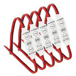 5 x 12v module de contr�le filaire avec flash stroboscopique pour bande / ampoules led de voiture ou ...