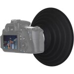 50 mm - 70mm pare - soleil pour objectif d'appareil photo nikon, canon, pentax, sony, anti - verre, anti ...