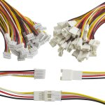 50 pcs / 25 paires 2. 0 mm connecteur jst ph 4 broches mle et femelle connecteur plug avec cble fil ...