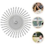 50 pcs carillons eoliens de tuyau d'enfant maison accessoires pour la maison tuyaux en aluminium tube ...