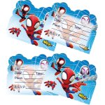 50pcs spidey et ses incroyables amis carte dinvitations de fte danniversaire, spidey et ses amis ...