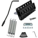 52. 5mm guitare stratocaster tremolo bridge tool set pour remplacer guitare electrique escrime (noir) ...