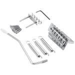 52. 5mm vintage guitare electrique simple rocker pont tremolo syst�me cordier pont st, argent