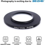 52 mm a 77 mm anneau adaptateur pour filtre de cam�ra, compatible avec tous les objectifs de 77 mm uv, ...