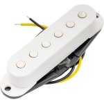 52mm micro simple bobinage pickup a guitare fender strat squier pices electrique, blanc