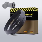 55mm pare - soleil d'objectif d'appareil photo de, compatible avec toutes les marques d'objectifs de ...