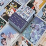 55pcs / kpop stray kids no easy lomo cards ateez txt twice nct bangtang boys txt enhypen itzy mamamoo ...