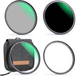 58mm filtre uv multi - couches + cpl polarisant circulaire + nd1000 magntique avec bague base et sac ...
