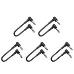 5pcs p�dale c�ble instruments de musique patch cordon guitare effet fil