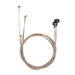 5pcs / set corde de basse acoustique en laiton cordes de noyau en acier au carbone pour instruments de ...