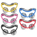 5pcs tambourin de pied 2 - range demi - lune en forme de mtal jingles percussion instrument de musique ...