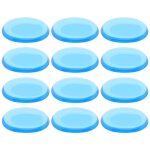 6 / 12 / 24 pices tambour muet pad transparent silicone jazz caisse claire silencieux 3 couleurs en ...