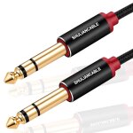 6. 35mm vers 6. 35mm stéréo câble, trs jack câble pour guitare, amplificateur, piano, electrique basse, ... 6. 35mm vers 6. 35mm stéréo câble, trs jack câble pour guitare, amplificateur, piano, electrique basse, ...