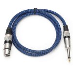 6. 5 ts a femelle 6. 35 câble audio xlr microphone guitare oxygenfree copper pour table de mixage (3 ... 6. 5 ts a femelle 6. 35 câble audio xlr microphone guitare oxygenfree copper pour table de mixage (3 ...