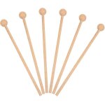 6 baguettes de percussion de maillet accessoires de percussion