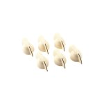 6 boutons fender chicken head pour tte d'ampli - crme
