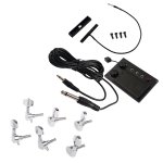 6 chevilles de rglage de guitare, ttes de machine + micro de violon, prampli pizo, pices musicales ...