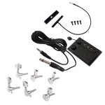 6 chevilles de rglage de guitare, ttes de machine + micro de violon, prampli pizo, pices musicales ...