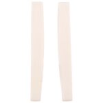 6 cordes acoustiques os chevalet guitare selle fendue pices de guitare (pack de 2)