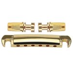 6 cordes alliage selle tune - o - pont pour guitare electrique lp, accessoires de guitare, or