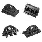6 cordes de guitare contre - ecrou ensemble sans t�te de guitare electrique string ecrou de verrouillage ...