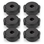 6 ecrous de cymbale en plastique ecrou de cymbale a r�glage rapide pour kit de batterie de percussion ...