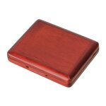 6 - etui en bois pour anches de hautbois avec velours doux, etui de protection rouge