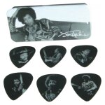 6 mediators hendrix silver portrait - dunlop jh - pt05h