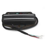 6 micro guitare hot dual rails pickup mini micro chevalet pour guitare tele