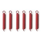 6 en pack de ressorts tremolo sans bruit, ressort de chevalet de guitare electrique, s'adapte aux guitares ...