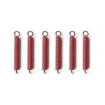 6 en pack de ressorts tremolo sans bruit, ressort de chevalet de guitare electrique, s'adapte aux guitares ...
