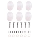 6 pcs demi - cercle forme guitare electrique chevilles daccord accordeurs tte de machine boutons de ...